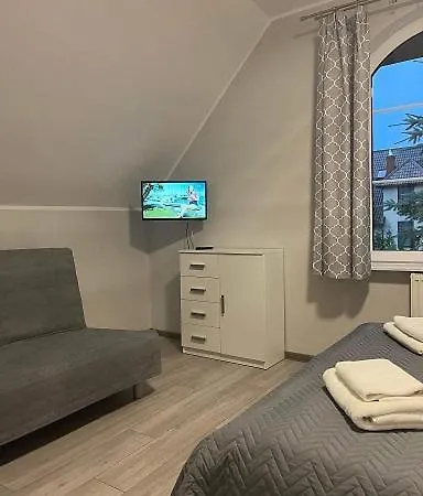 Apartmán Dw Roza Wiatrow Dębki Exteriér fotografie