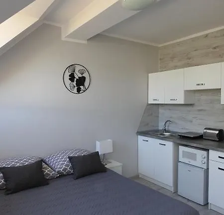 Apartmán Dw Roza Wiatrow Dębki Exteriér fotografie