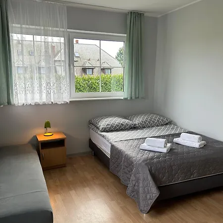 Apartmán Dw Roza Wiatrow Dębki Exteriér fotografie