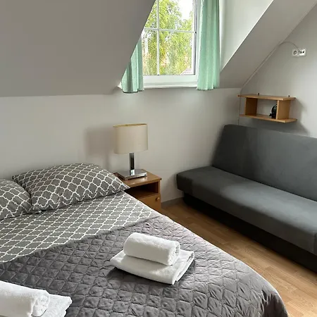 Apartmán Dw Roza Wiatrow Dębki Exteriér fotografie