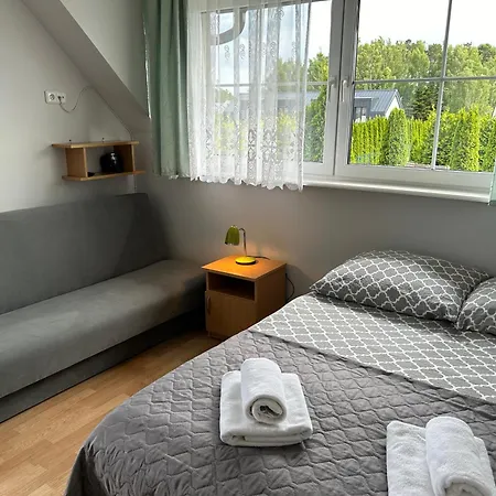 Apartmán Dw Roza Wiatrow Dębki Exteriér fotografie