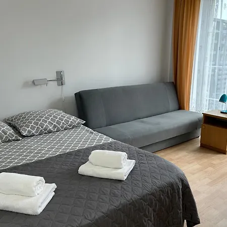 Apartmán Dw Roza Wiatrow Dębki Exteriér fotografie