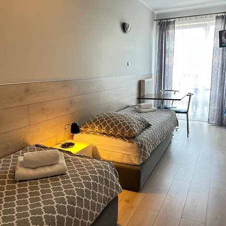 Apartmán Dw Roza Wiatrow Dębki Exteriér fotografie