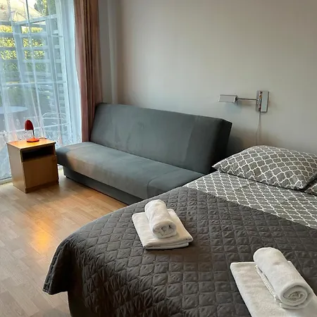 Apartmán Dw Roza Wiatrow Dębki Exteriér fotografie